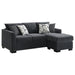 Storey - Upholstered Sleeper Sectional Chaise Sofa - Simple Home Plus