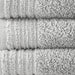 Big Bundle - Quick Dry 12 Piece Bath Towel Set - Silver - Simple Home Plus