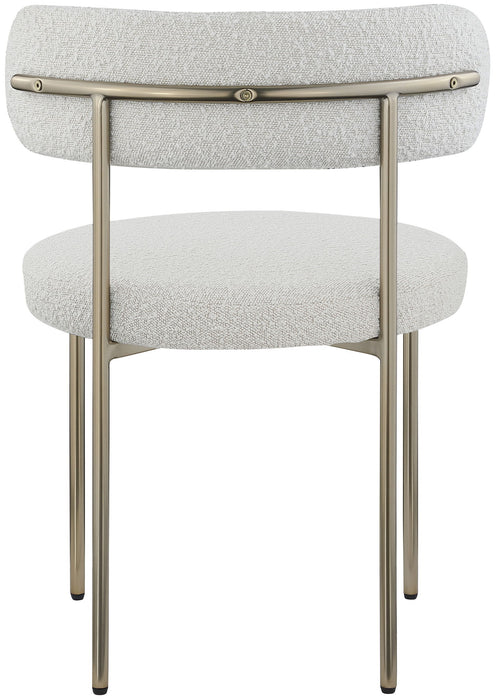 Beacon - Boucle Fabric Dining Chair (Set of 2) - Simple Home Plus