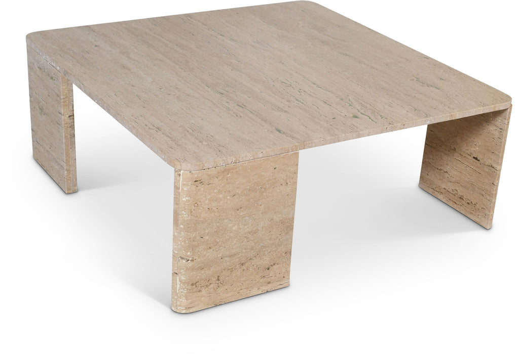 Livorno - Coffee Table - Travertine - Simple Home Plus