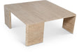 Livorno - Coffee Table - Travertine - Simple Home Plus