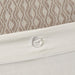 Grace - 8 Piece Geometric Comforter Set - Taupe - Simple Home Plus