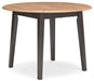 Gesthaven - Round Dining Room Drop Leaf Table Set - Simple Home Plus