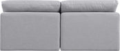 Indulge - Linen 2 Seat Modular Armless Sofa - Simple Home Plus