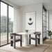 Brenda - Chenille  Dining Chair (Set of 2) - Simple Home Plus