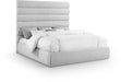 Adam - Linen Fabric Bed With 70.5" Headboard - Simple Home Plus