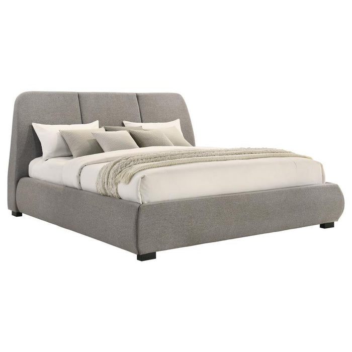 Mokena - Upholstered Platform Bed - Simple Home Plus