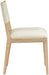 Avon - Linen Textured Performance Fabric Upholstered Dining Side Chair (Set of 2) - Simple Home Plus