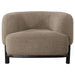 Lawler - Upholstered Barrel Back Accent Chair - Simple Home Plus