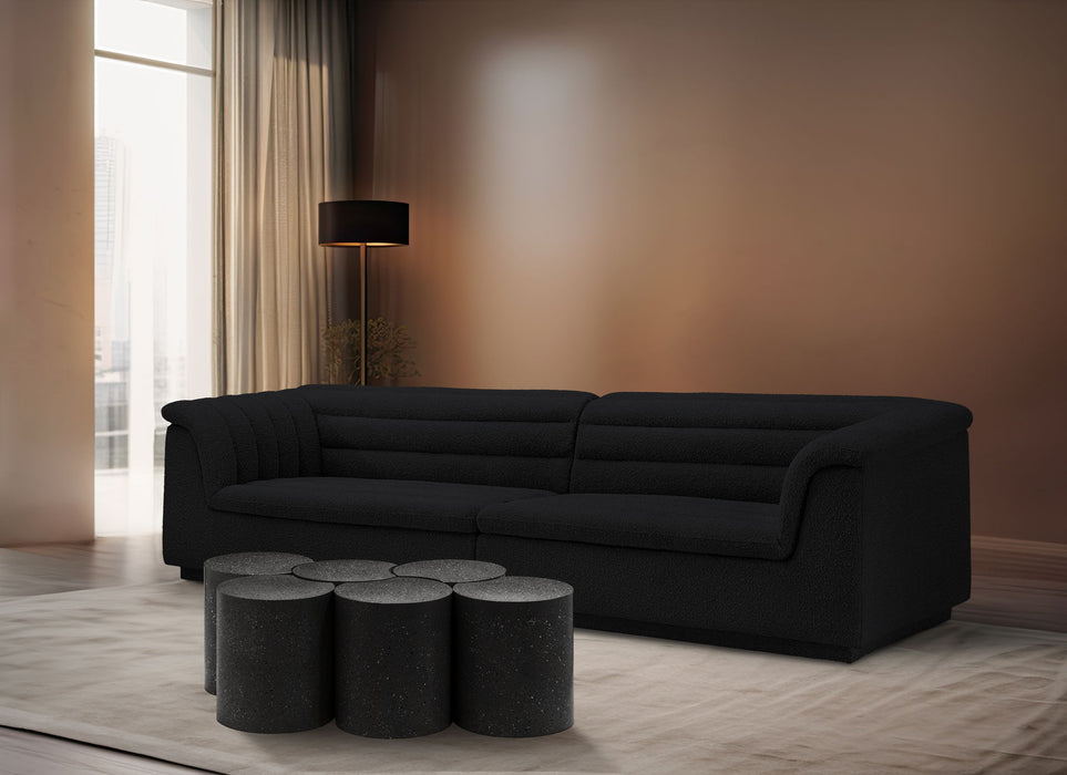 Dimple - 6 Piece Modular Coffee Table - Terazzo Finish