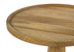 Ixia - Round Solid Mango Wood Accent Side Table - Simple Home Plus