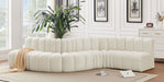 Arc - Velvet 6 Piece Curved Modular Sofa - Simple Home Plus