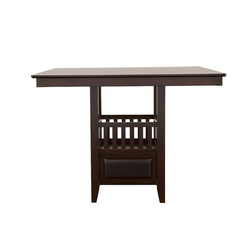 Jaden - Square Counter Height Dining Table - Espresso - Simple Home Plus