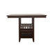 Jaden - Square Counter Height Dining Table - Espresso - Simple Home Plus