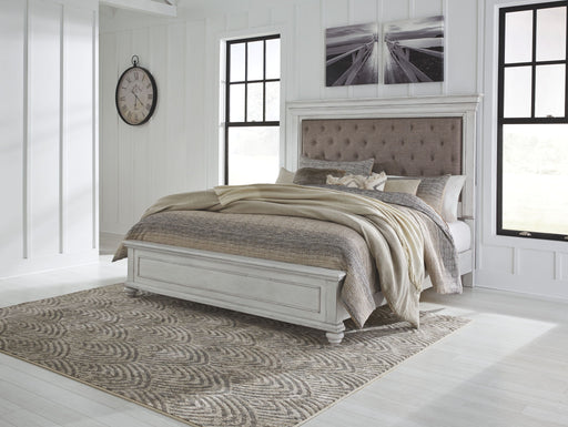 Kanwyn - Upholstered Panel Bed - Simple Home Plus