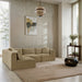 Shaggy - 4 Piece Modular Sectional - Simple Home Plus