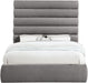 Adam - Chenille Fabric Bed With 70.5" Headboard - Simple Home Plus