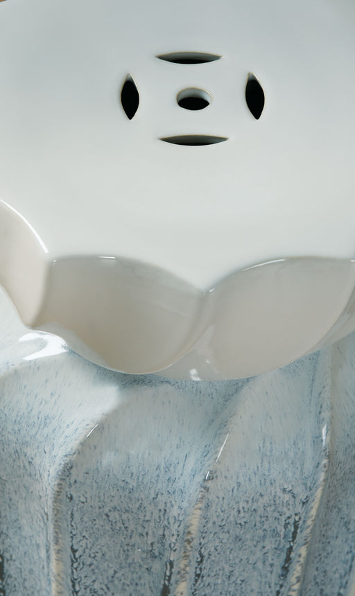 Michamere - Gray / Taupe - Stool - Simple Home Plus