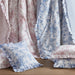 Adele - King 5 Pieces Comforter Set With Decorative Pillows - Blue - Simple Home Plus