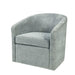 Amber - Swivel Chair - Light Blue - Simple Home Plus