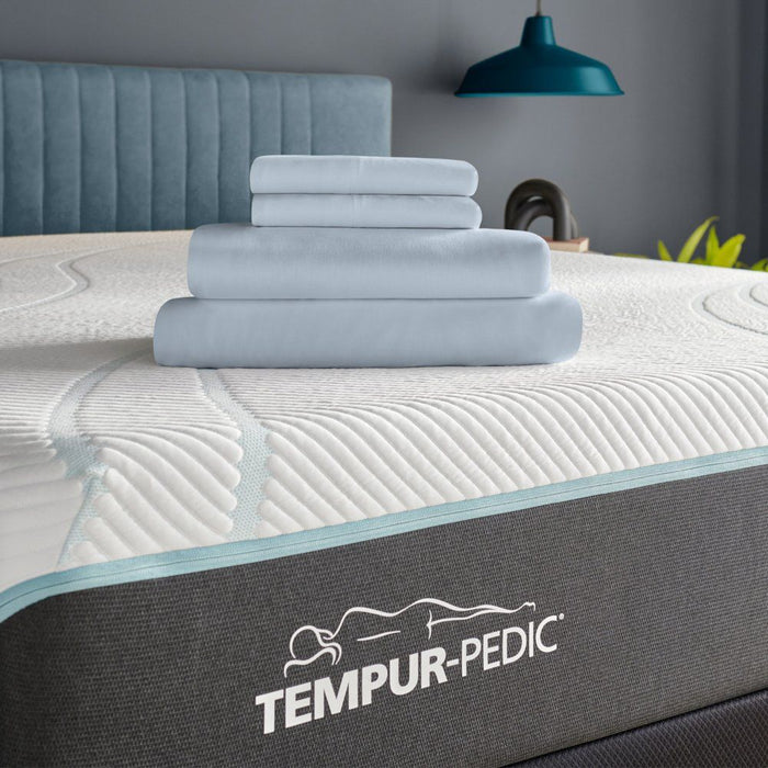 Linens - Tempur Rayon from Bamboo Sheet Set - Sleepy Blue - Simple Home Plus