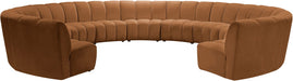 Infinity - 11 Piece Modular Sectional - Saddle - Simple Home Plus