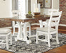 Valebeck - White / Brown - Rectangular Dining Room Table - Simple Home Plus