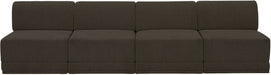 Ollie - 4 Seat Armless Modular Sofa - Simple Home Plus