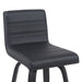 Vienna - Swivel Bar Stool - Black Base - Simple Home Plus