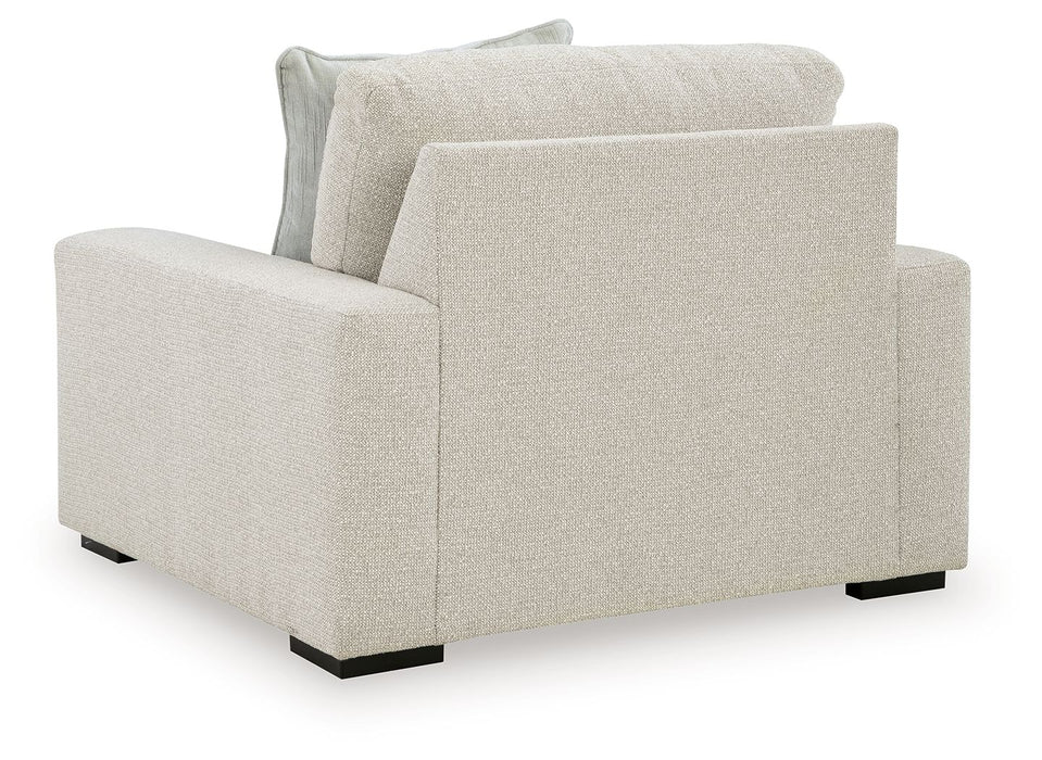 Conlee-Pike - Chair And A Half - Linen - Simple Home Plus