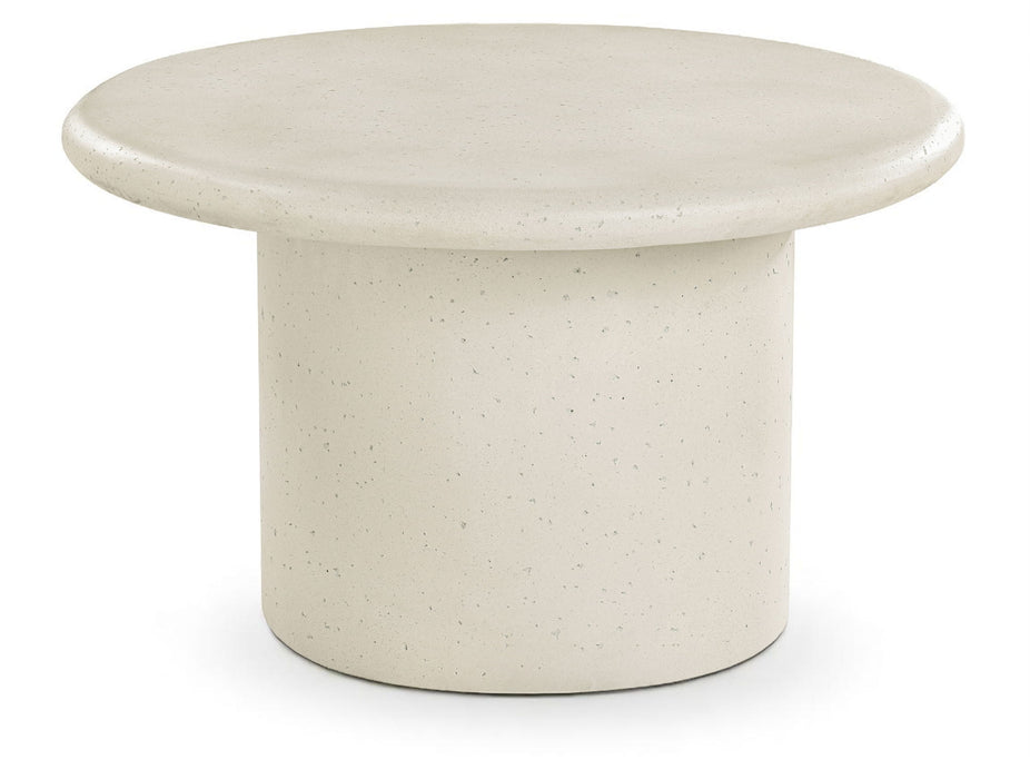 Emara - Concrete And Fiberglass Indoor / Outdoor Coffee Table - Simple Home Plus