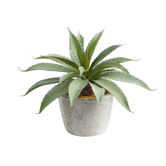 9" Aloe Succulent Artificial Plant