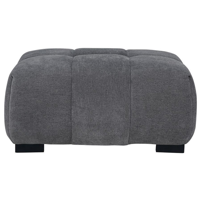 Octavia - Upholstered Rectangular Ottoman - Simple Home Plus