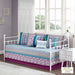 Joni - 6 Piece Boho Reversible Daybed Set - Purple - Simple Home Plus