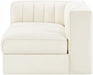 Rummi - Velvet Performance Fabric Upholstered Modular Corner Chair - Simple Home Plus