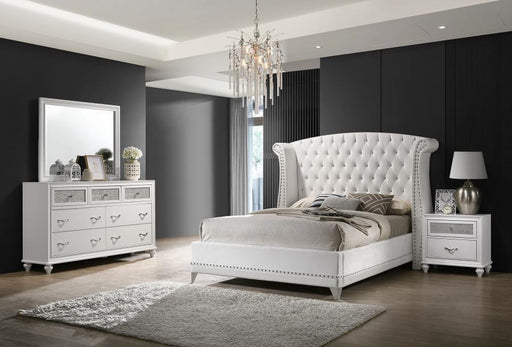Barzini - Upholstered Tufted Bedroom Set - Simple Home Plus
