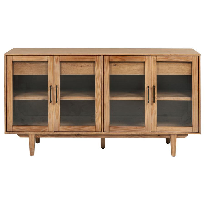 Middleton - 4-Door Sideboard Server With Dual Drawers - Simple Home Plus