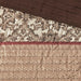 Princeton - King Reversible Coverletr (Set of 5) - Red - Simple Home Plus