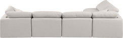 Indulge - Linen 5 Piece Modular Sectional - Simple Home Plus