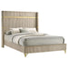 Lucia - Upholstered Wingback Bed - Simple Home Plus