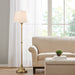Athena - 59" Floor Lamp - Antique Brass - Simple Home Plus