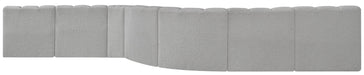 Arc - Boucle Fabric 8 Piece Curved Modular Sofa - Simple Home Plus