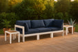Nizuc - Outdoor Patio 3 Seat Modular Sofa With White Frame - Simple Home Plus