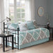 Claire - Twin Reversible Daybed Cover (Set of 6) - Aqua - Simple Home Plus