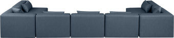 Cube - 7 Piece Modular U-Shaped Sectional - Simple Home Plus