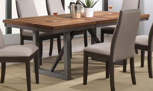 Spring Creek - Extension Dining Table - Natural Walnut - Simple Home Plus