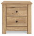 Makidern - Two Drawer Night Stand - Simple Home Plus