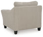 Willarae - 2 Pc. - Chair And A Half, Ottoman - Taupe - Simple Home Plus