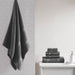 Adrien - 6 Piece Towel Set - Dark Gray - Simple Home Plus