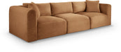 Shaggy - Fabric 3 Seat Modular Sofa - Simple Home Plus